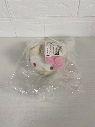 Sanrio Character Hello Kitty Cat Clip Mascot ( Relaxing Cat ) Plush Doll - Picture 5 of 7