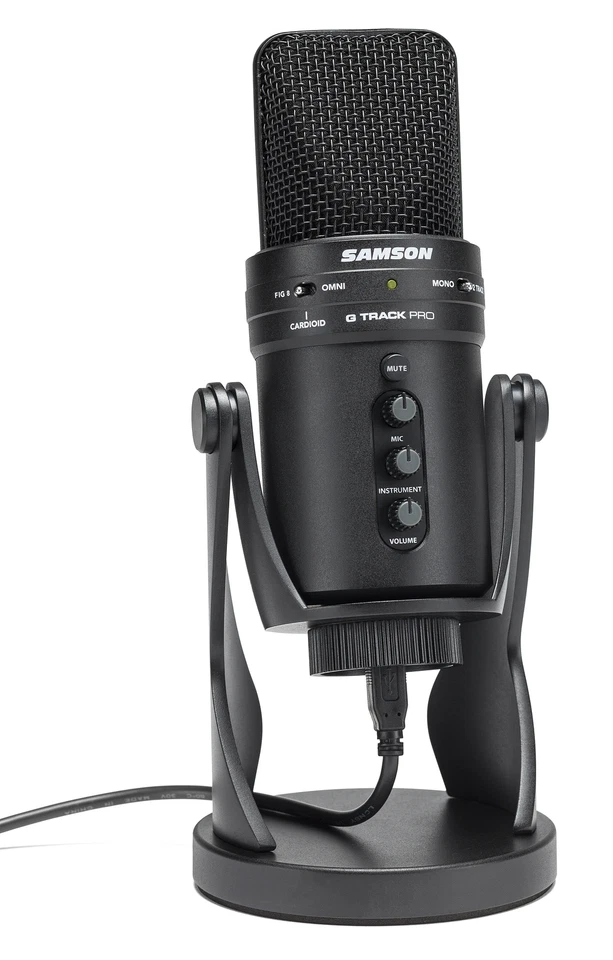SAMSON G-Track Pro Studio USB Studio Microphone Mic+Audio Interface+Headphones - Image 4 of 4