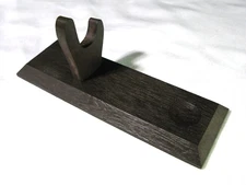 Unbranded Single Smoking Pipe Stand, Felt on Bottom, Fits Most Pipes - EUC