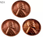 1927-D+1928-D+1929-D Lincoln Wheat Penny Cent Lot ~ Gem BU (red) ~~ 3 Coin Set — photo 1
