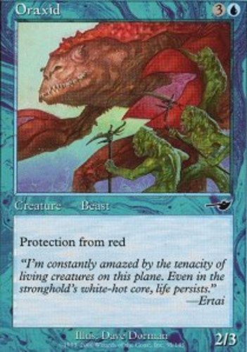 Oraxid - Foil ~ Heavily Played Nemesis MTG Magic UltimateMTG Blue Card |  eBay