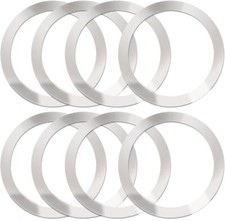 8 Pack Universal Metal Rings Sticker Compatible Magsafe Magnetic Charging Iphone