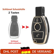 TPU Schl&uuml;ssel H&uuml;lle 2Tasten F&uuml;r Mercedes Benz W204 W245 W205 C204 S204 C117 W176