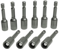 10X Bit Stecknuss 8Mm Bitnuss Einsatz SteckschlüSsel Magnetisch Sechskant Nuss