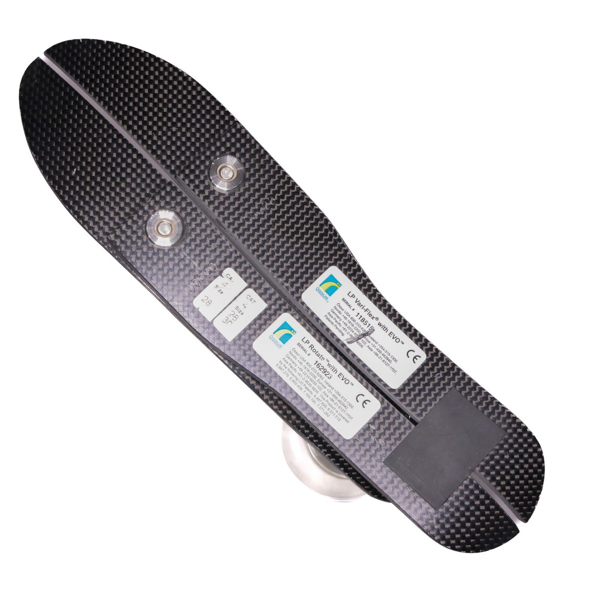 OSSUR LP VARI-FLEX w EVO LOW PROFILE TORSION SHOCK PROSTHETIC FOOT