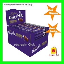 *Limited Time Only* Cadbury Dairy Milk Chocolate 48 x 50g Full Box