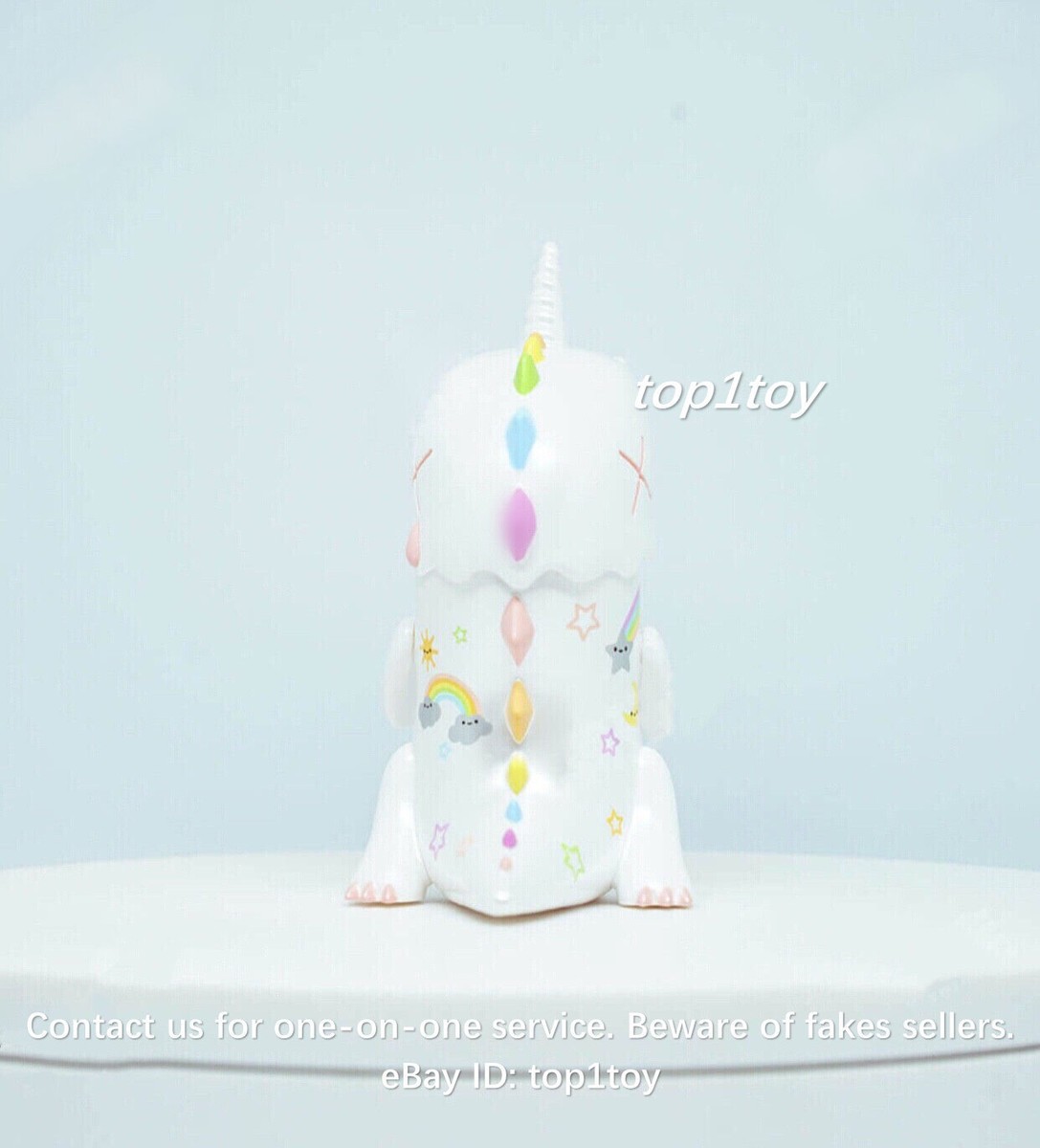 LITOR'S WORKS x HEY DOLLS Umasou Rainbow Unicorn Limited Art Toy