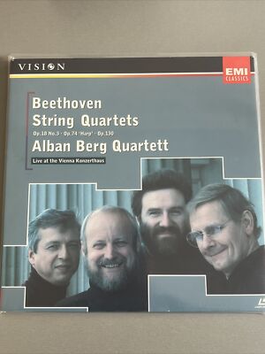 BEETHOVEN String Quartets vol.2   4CDs - Alban Berg Quartett   CDS 7 54592 2