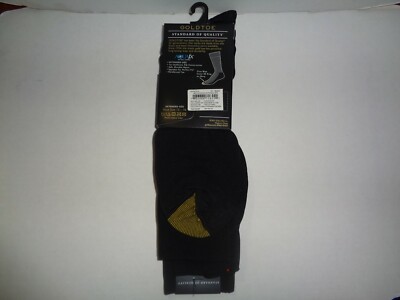 Gold Toe Mens Metropolitan Black Nylon Crew Dress Socks 3 Pk Extended Size  12-16 | eBay