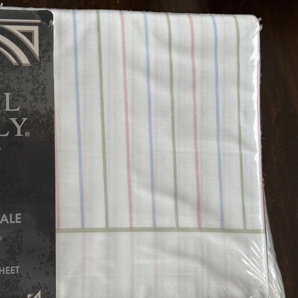 Juego completo de sábanas Royal Family CANNON ajustadas planas de lujo percal Boswell EE. UU. NUEVO Foto 4 de 4