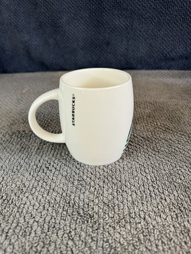 Starbucks Coffee Company 14oz White Mug Green Mermaid Siren Logo 2010 - Picture 4 of 6