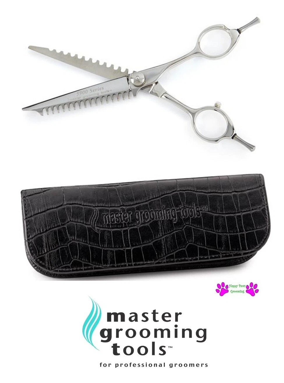 MASTER GROOMING TOOLS 6.5" Japanese COBALT STEEL 5900 3in1 Shear Scissor PET DOG