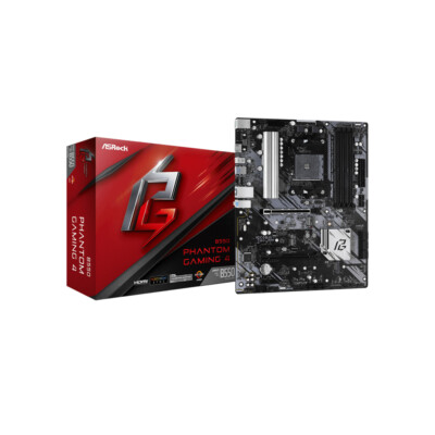 Asrock A 520M-HVS DDR4 Micro ATX AM5 HDMI DisplayPort Mainboard - Schwarz 