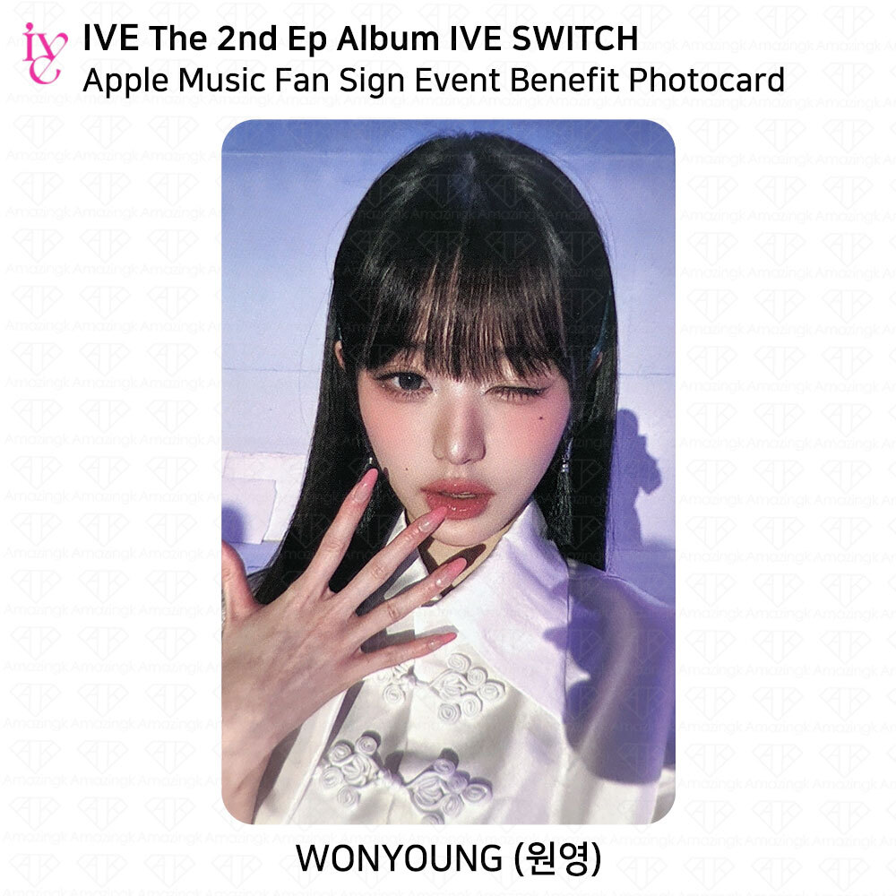 Fan Sign I've IVE The 2nd EP Album IVE SWITCH Apple Music 1st Fan Sign Event Benefit ...