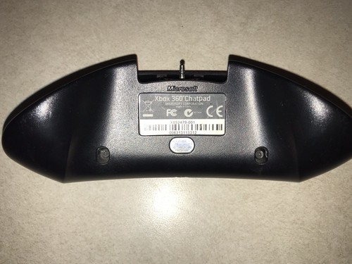Black Microsoft Xbox 360 Controller Chatpad Keypad Keyboard - Picture 3 of 3