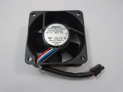 Bran New! Ebmpapst TYP 612N /12HH 12V 2.3W Cooling Fan *With Free Shipping*