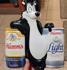 Vintage Hamm’S Beer & Hamms'S Light "Bear" Vacuform Plastic 3-D Sign.Nice!