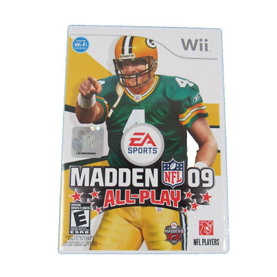 Madden NFL 09: All-Play (Nintendo Wii, 2008) Tested Work 14633155457| eBay