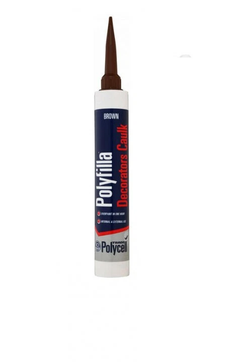 ICI POLYCELL TRADE CAULK BROWN 380ML