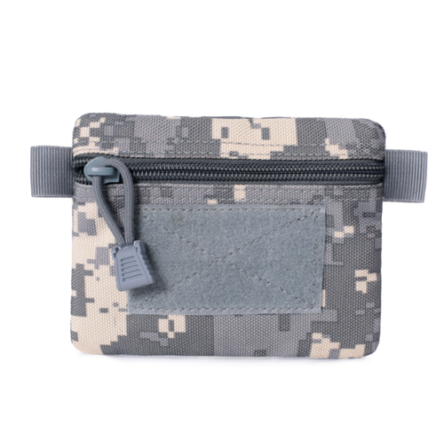 Tactical Wallet Key Coin Card Bag Military Money Pouch Pack Zipper Waist Bag - Picture 15 of 25