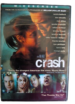 Crash By Paul Haggis: Fear Collision Course (DVD, 2004) Sandra Bullock