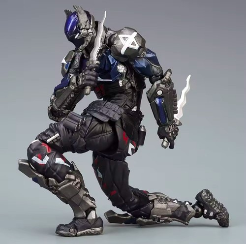 Amazing Yamaguchi Revoltech NO.024 Batman Arkham Knight Action Figure Toy - Picture 2 of 20