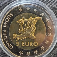 1996 Olavinlinna Commemorative 5 Euro Coin, Collectible