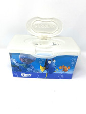 Vintage Huggies x Disney FINDING DORI Nemo Refillable Baby Wipes Container