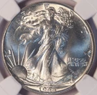 1945 P Walking Liberty Half Dollar, NGC MS66+ Magnificent, Blistering Luster!
