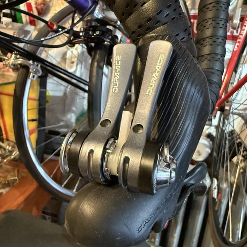 Vintage shimano dura ace sl-7401 shifter Set As Is