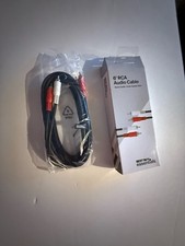 6' RCA audio cables - new in box  NICE GIFT 