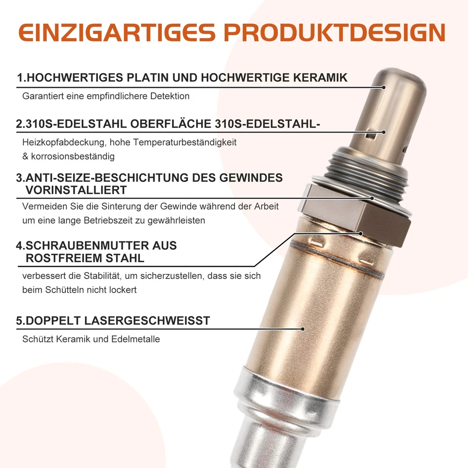 Sonda lambda adatta per Land Rover Range Rover III prima + dopo cat 0258003477 - Immagine 2 di 4