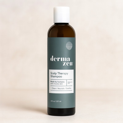 Dermazen Cleansing Scalp Therapy Shampoo 8oz NEW   For Seborrheic Dermatitis