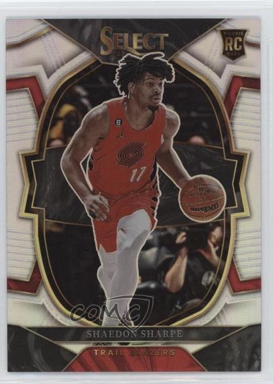 2022-23 Panini Select Concourse Silver Prizm Shaedon Sharpe #71 0we5