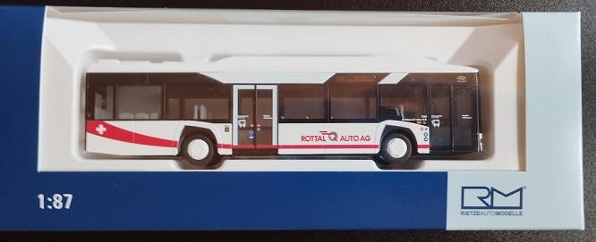 Rietze 76813 - 1/87 Solaris Urbino 12´19 Electric Rottal Auto AG (CH) - New