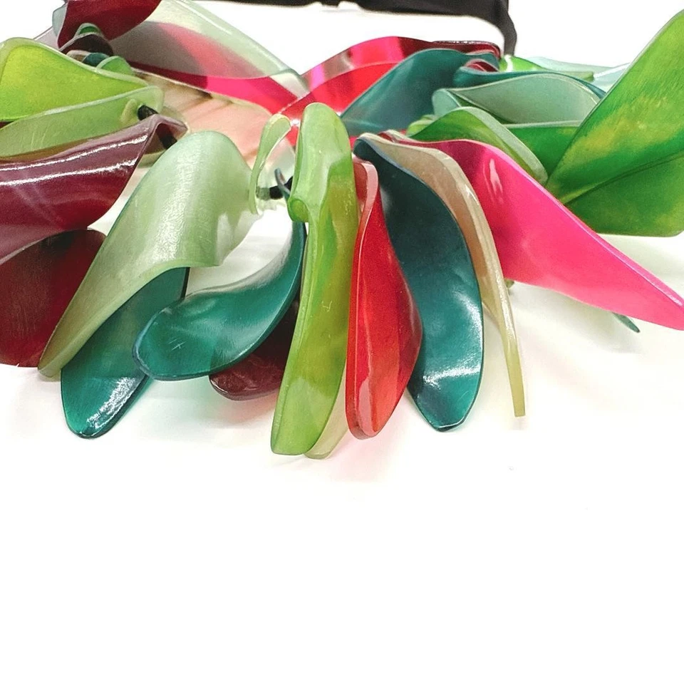 MARNI Necklace Accessories for women in Green and Pink Near Mint Rare Japan - Image 3 of 4