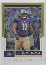 2017 Score Rookies Gold Zone 15/50 Elijah Qualls #419 0o9