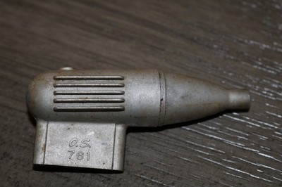 OS MAX 761 MODEL AIRPLANE ENGINE MUFFLER ALL GOOD FOR  OS .10 F & OTHERS LOOK