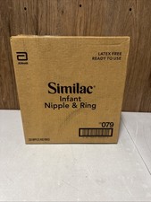 Similac Infant Nipple  Ring Latex Free Lot Box 250 Pcs Exp 08/01/28