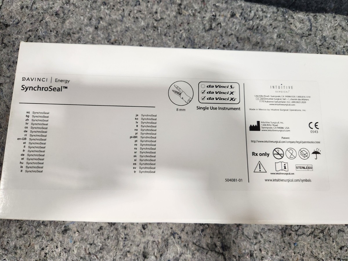 Intuitive Surgical Da Vinci Xi/X 480440 SynchroSeal 8mm Ver 6 *NEW