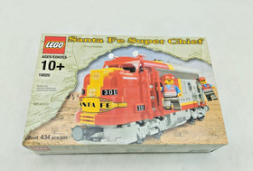 LEGO 10020 Santa Fe Super Chief WITH MOTOR ORIGINAL BOX 9V 9v Train Train 10022 10025