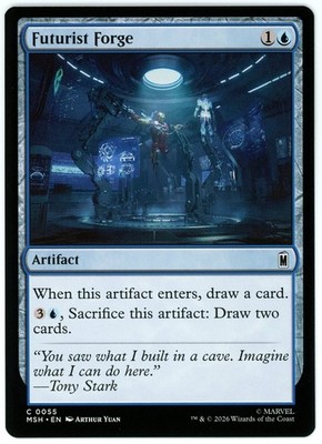 Futurist Forge - 0055 - Marvel Super Heroes MSH - MTG NM/M