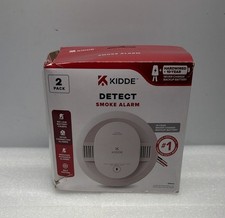 Kidde 20SAR Detect Smoke Alarm Hardwired 120V w/ AA Backup 2 Pack