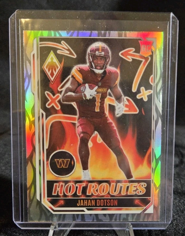Jahan Dotson Panini Phoenix Hot Routes #HR5 Base