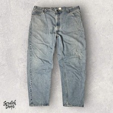 Levis 550 Jeans Men's Size 40x30 Vintage 90s Relaxed Fit Light Wash Denim Pants