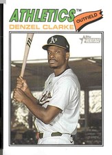 2026 Topps Heritage #324 Denzel Clarke