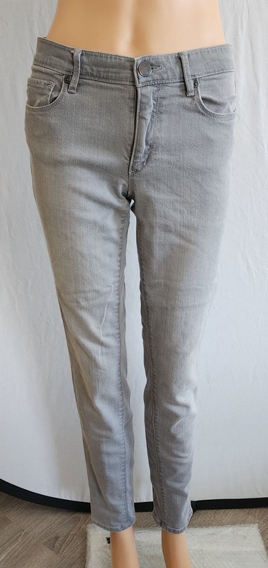 LOFT Ann Taylor Women's Modern Skinny Gray Jeans Size 28 Pre-owned