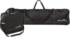 Snowboard Bag And Boot Bag Set Polyester Up To 165 cm Size 13 Black Men S