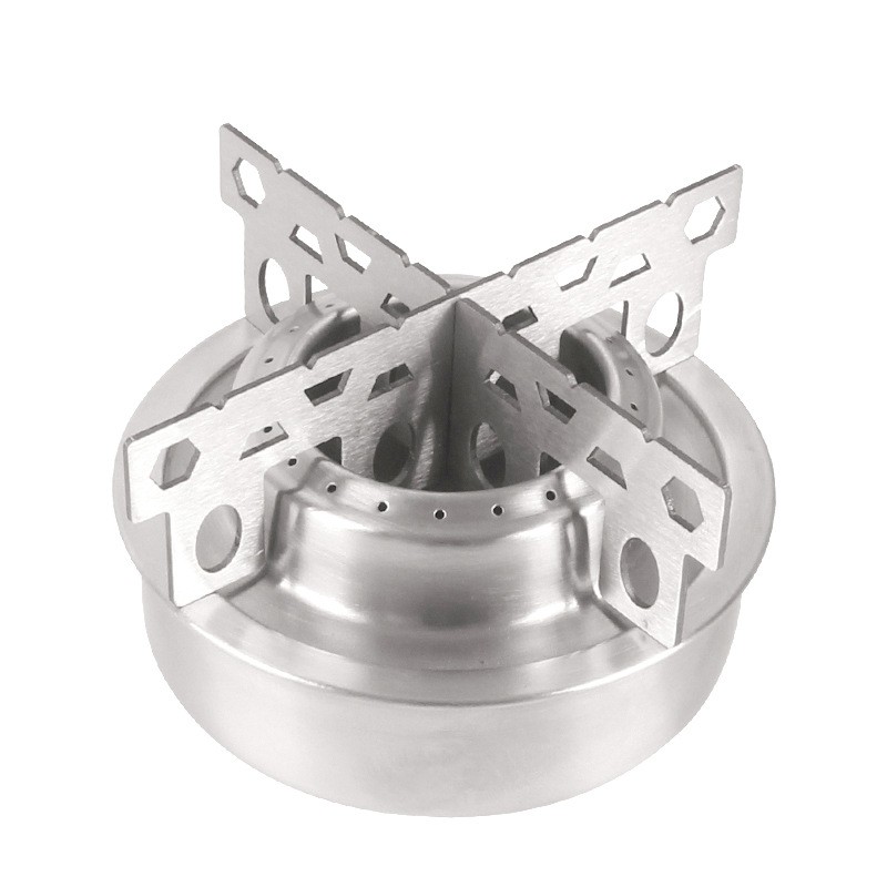 Outdoor Portable Camping Mini Alcohol Stove Cooking Burner W