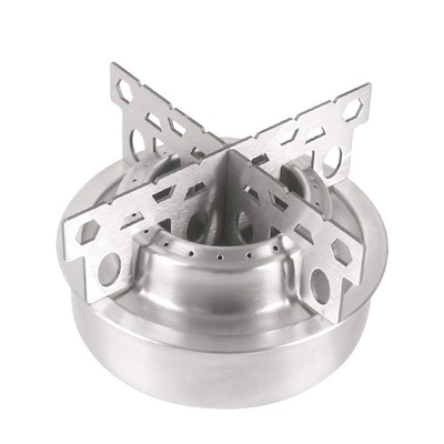 #ad Outdoor Portable Camping Mini Alcohol Stove Cooking Burner With Cross Stand $12.59